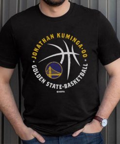 Jonathan Kuminga Golden State Warriors Player Ball WHT Shirt