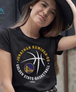 Jonathan Kuminga Golden State Warriors Player Ball WHT Shirt