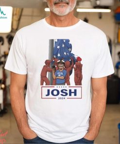 Josh Joshua Block 2024 Patriotic American Frat Boys Flag T Shirt