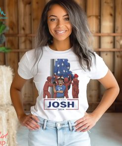 Josh Joshua Block 2024 Patriotic American Frat Boys Flag T Shirt