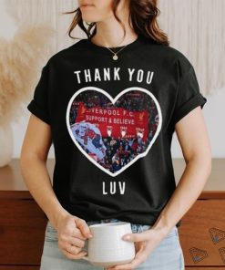 Jurgen Klopp Thank You Luv I’ll Never Walk Alone Again Liverpool FC 2024 Premier League Shirt