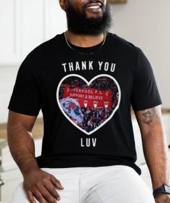 Jurgen Klopp Thank You Luv I’ll Never Walk Alone Again Liverpool FC 2024 Premier League Shirt