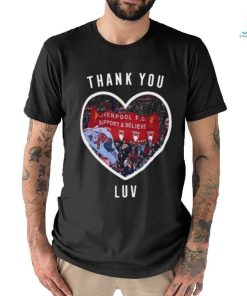 Jurgen Klopp Thank You Luv I’ll Never Walk Alone Again Liverpool FC 2024 Premier League Shirt