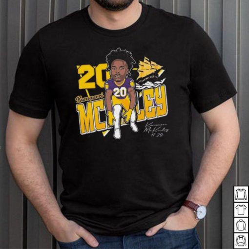 Kamaurri McKinley #20 East Carolina Pirates Signature shirt