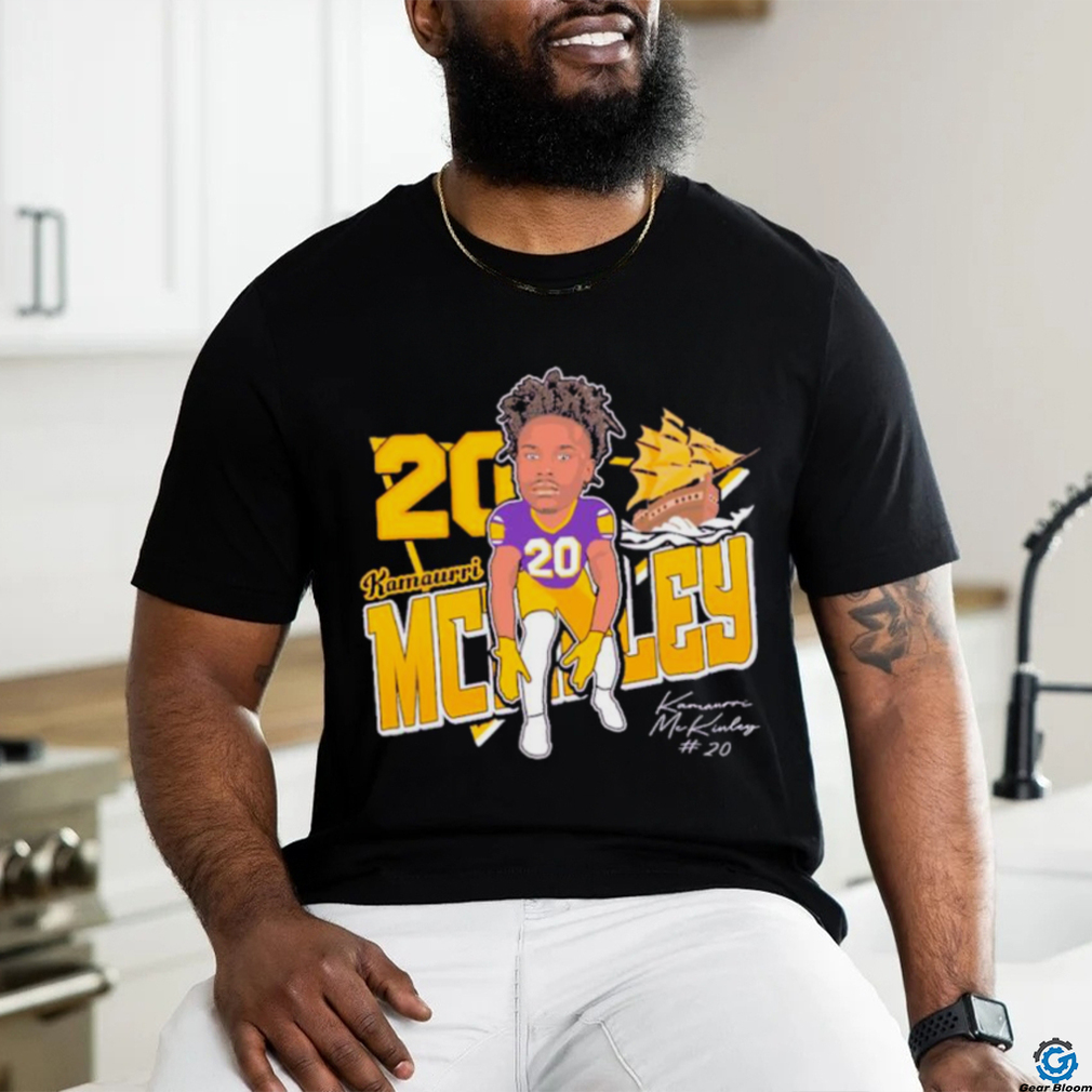 Kamaurri McKinley Carolina Pirates player 2024 cartoon shirt Kamaurri McKinley Carolina Pirates player 2024 cartoon shirt