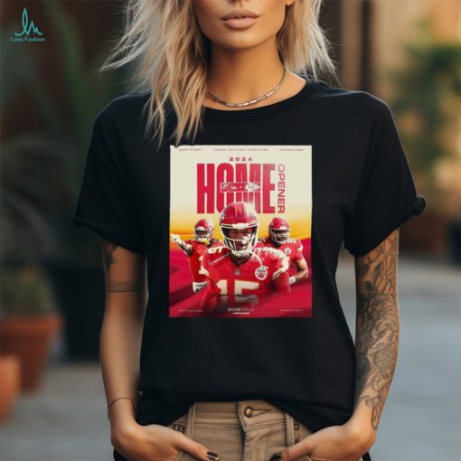 Kansas City Chiefs 2024 Colts Schedule Release T Shirt
