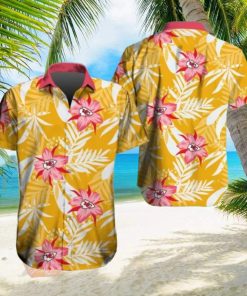 Kansas City Chiefs Hawaiian Tracksuit Floral Outfits Button Shirt Beach Shorts