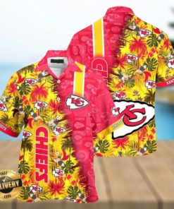 Kansas City Chiefs NFL Hawaiian Shirt Beach Shorts