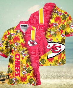 Kansas City Chiefs NFL Hawaiian Shirt Beach Shorts