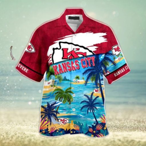 Kansas City Chiefs NFL Personalized Hawaiian Shirt Beach Shorts