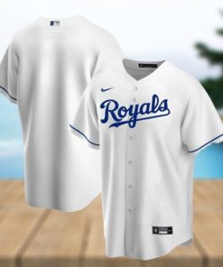 Kansas City Royals Nike Official Replica Home Jersey Mens