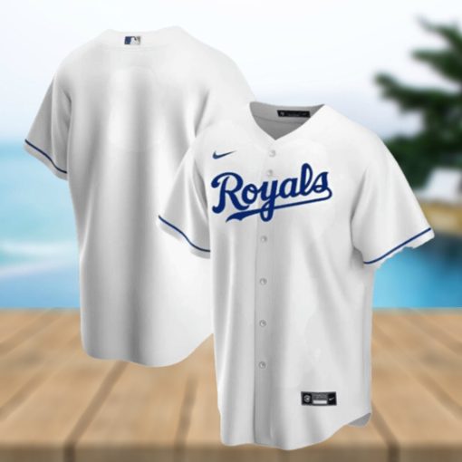 Kansas City Royals Nike Official Replica Home Jersey Mens