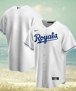 Kansas City Royals Nike Official Replica Home Jersey Mens