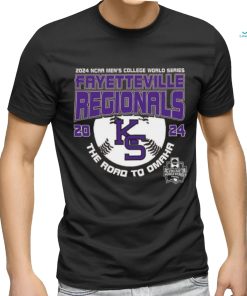 Kansas State Wildcats 2024 NCAA Division I Baseball Fayetteville Regional Shirt