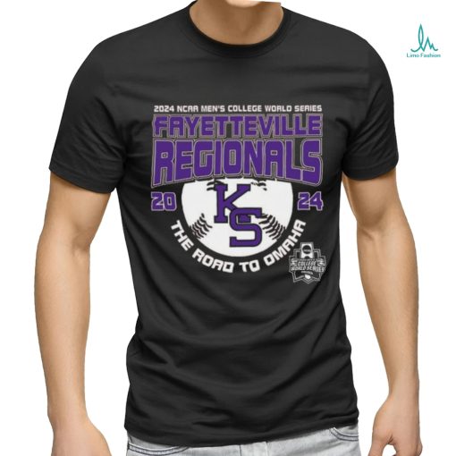 Kansas State Wildcats 2024 NCAA Division I Baseball Fayetteville Regional Shirt