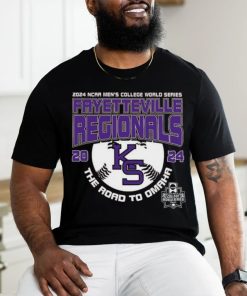 Kansas State Wildcats 2024 NCAA Division I Baseball Fayetteville Regional Shirt