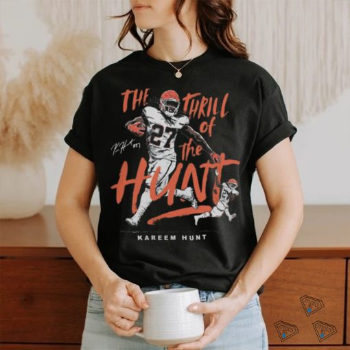 Kareem Hunt The Thrill Of The Hunt T Shirt