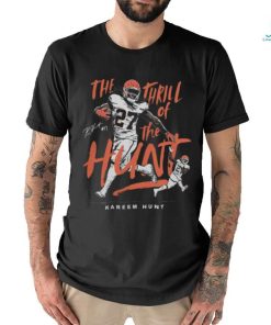Kareem Hunt The Thrill Of The Hunt T Shirt