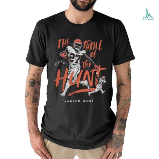 Kareem Hunt The Thrill Of The Hunt T Shirt