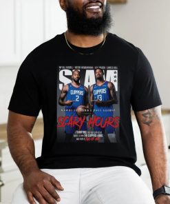 Kawhi Leonard and Paul George Los Angeles Clippers NBA Slam Cover Tee Shirt