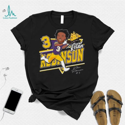 Kelan Robinson #3 East Carolina Pirates Signature shirt