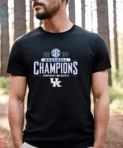 Kentucky Wildcats 2024 SEC East Baseball Regular Season Champions Locker Room Shirt