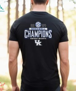 Kentucky Wildcats 2024 SEC East Baseball Regular Season Champions Locker Room Shirt