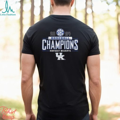 Kentucky Wildcats 2024 SEC East Baseball Regular Season Champions Locker Room Shirt