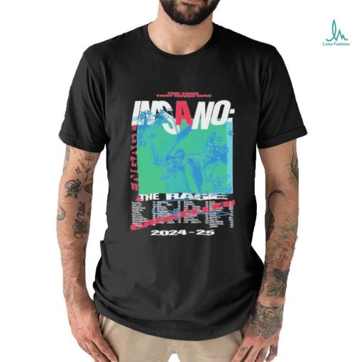 Kid Cudi Insano Engage The Rage Tour 2024 25 T Shirt