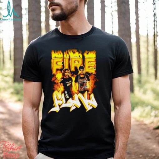 Kiera Hogan & Tasha Steelz Fire ‘N Flava T Shirt