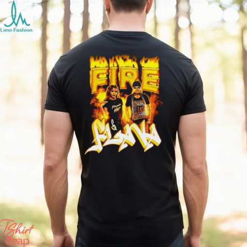 Kiera Hogan & Tasha Steelz Fire ‘N Flava T Shirt
