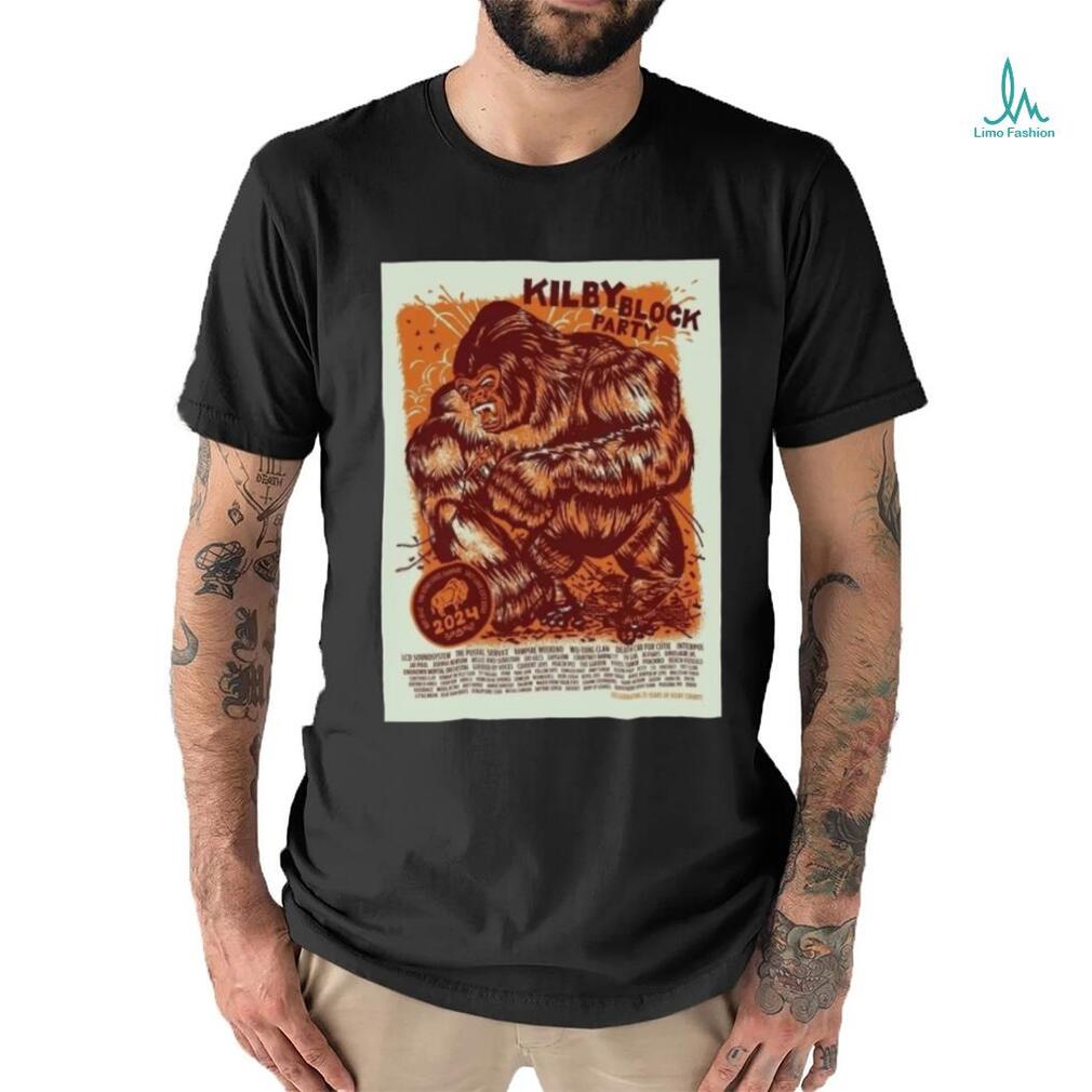 Kilby Block Party 2024 Poster Shirt Kilby Block Party 2024 Poster Shirt