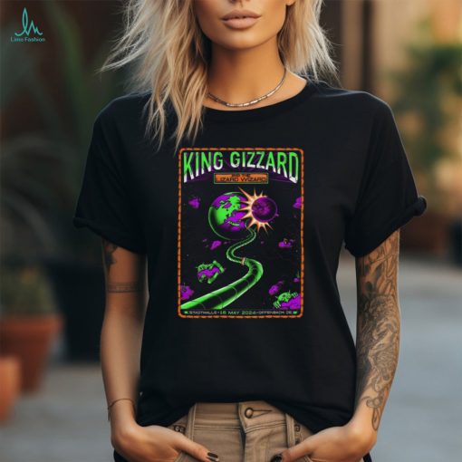 King Gizzard And The Lizard Wizard May 16 2024 Stadthalle Offech DE Poster Shirt