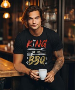 King Of The Bbq Dad Grilling Bbq Fathers Day Men T Shirt