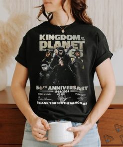 Kingdom Of The Planet Of Apes 56th Anniversary 1968 2024 Signature Thank You For The Memories Unisex T Shirt