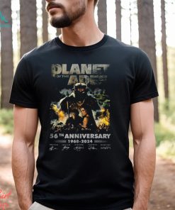 Kingdom Of The Planet Of The Apes 56th Anniversary 1968 2024 Thank You For The Memories T Shirt