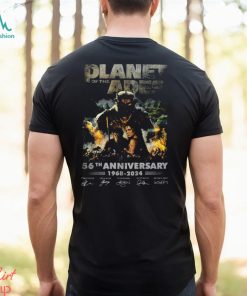 Kingdom Of The Planet Of The Apes 56th Anniversary 1968 2024 Thank You For The Memories T Shirt