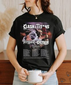 Klash Of The Titans North America 2024 With Testament ANd Kreator With Possessed shirt