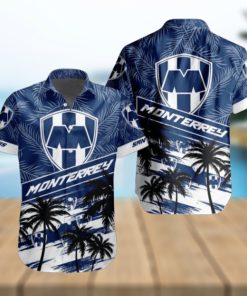 LIGA MX C.F. Monterrey Special Hawaiian Shirt