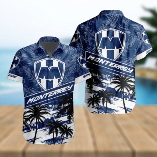 LIGA MX C.F. Monterrey Special Hawaiian Shirt