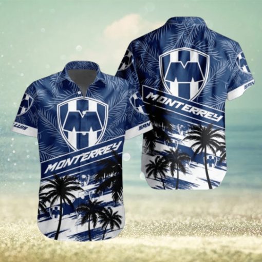 LIGA MX C.F. Monterrey Special Hawaiian Shirt