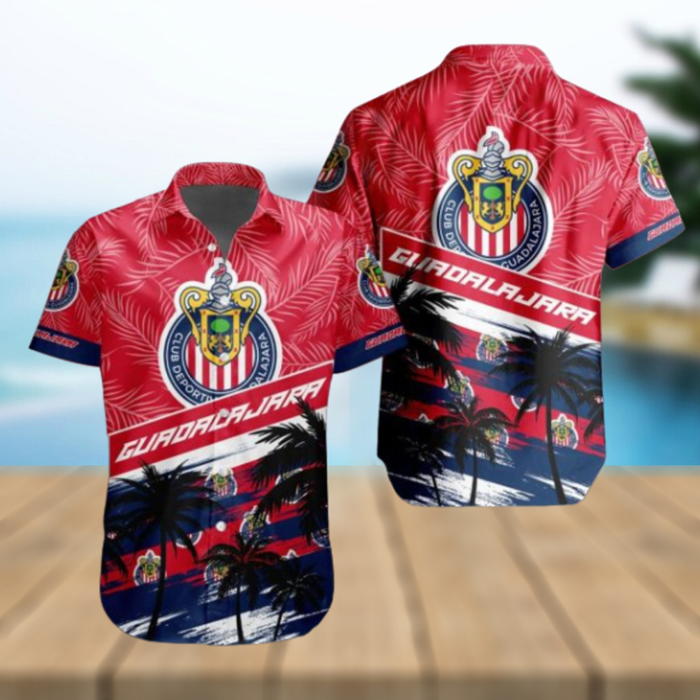 LIGA MX Chivas Guadalajara Special Hawaiian Shirt LIGA MX Chivas Guadalajara Special Hawaiian Shirt