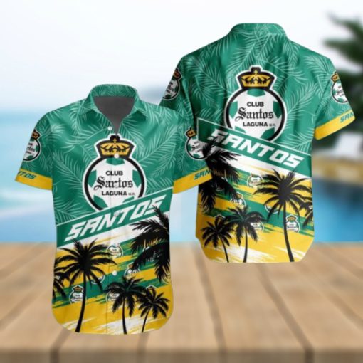 LIGA MX Club Santos Laguna Special Hawaiian Shirt