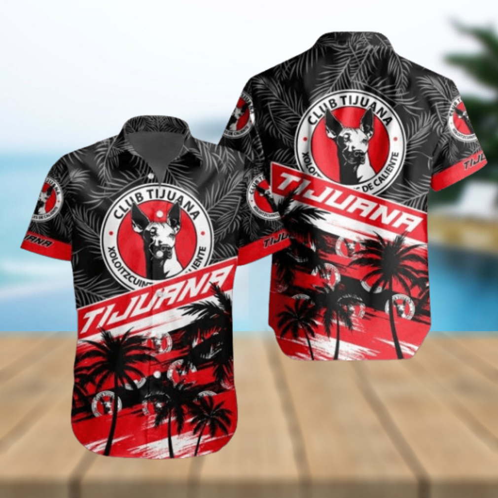 LIGA MX Club Tijuana Special Hawaiian Shirt LIGA MX Club Tijuana Special Hawaiian Shirt