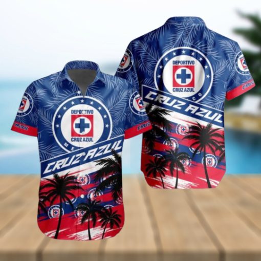 LIGA MX Cruz Azul Special Hawaiian Shirt