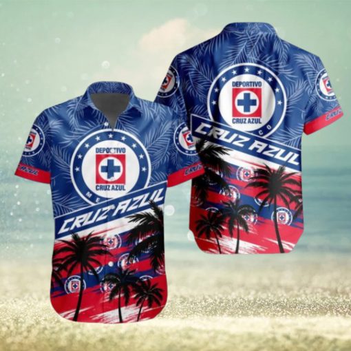 LIGA MX Cruz Azul Special Hawaiian Shirt