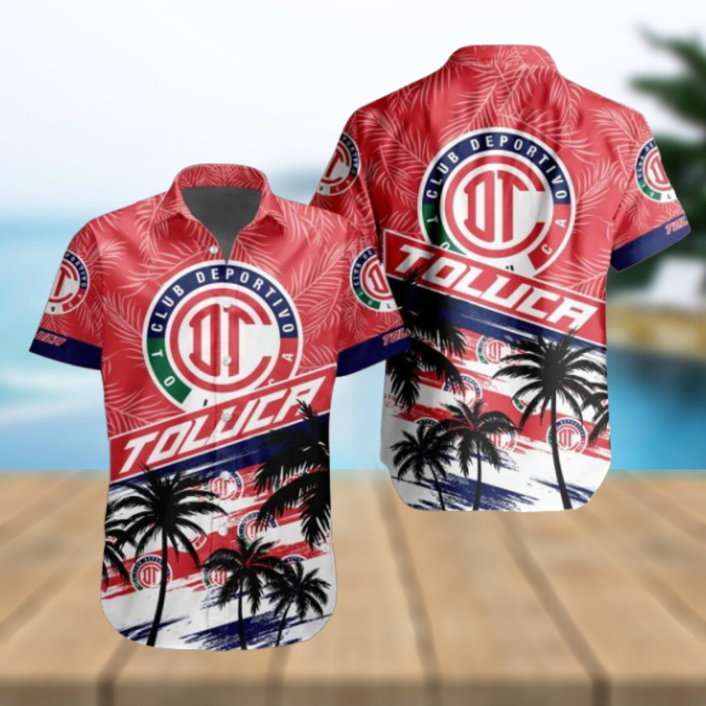 LIGA MX Deportivo Toluca Special Hawaiian Shirt LIGA MX Deportivo Toluca Special Hawaiian Shirt