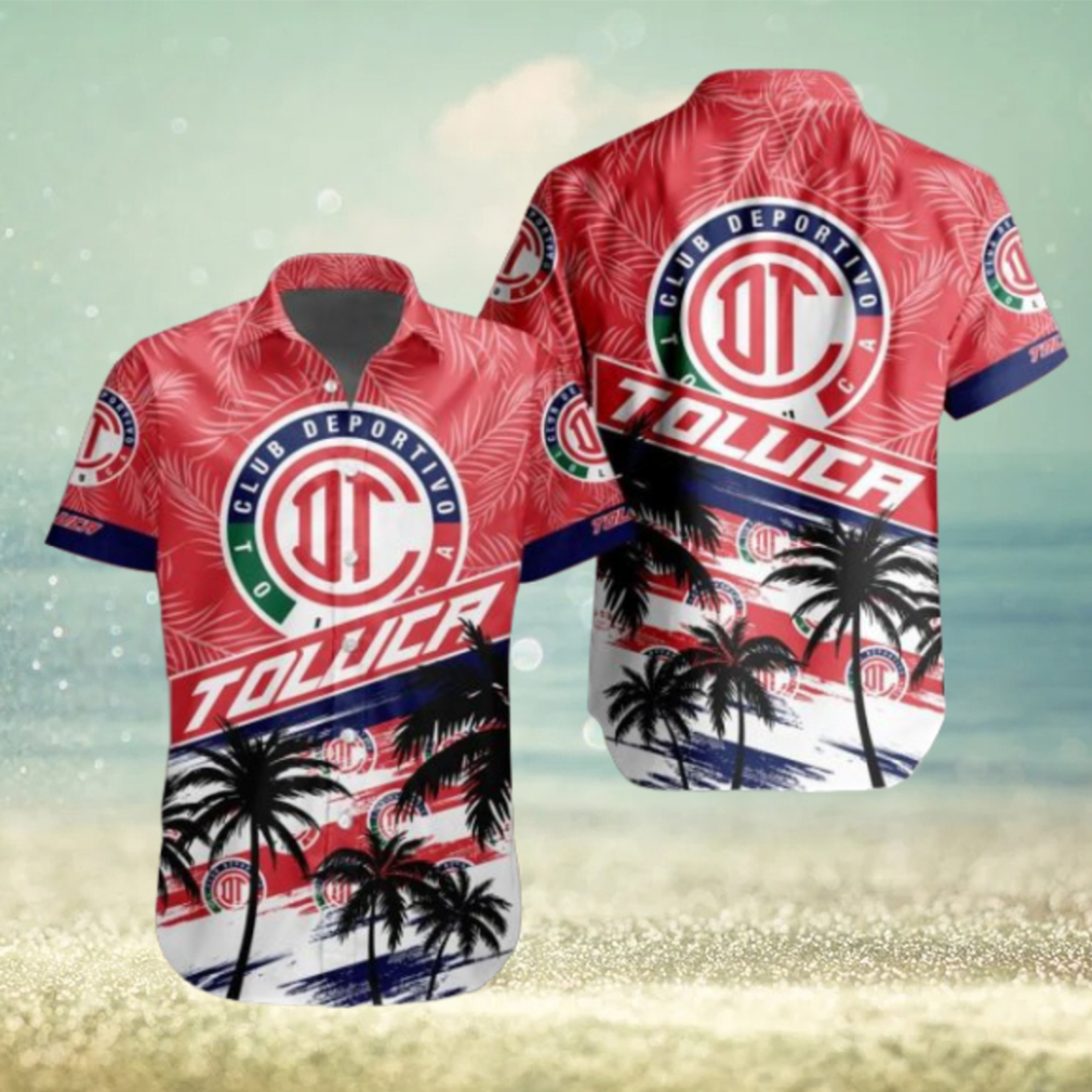 LIGA MX Deportivo Toluca Special Hawaiian Shirt LIGA MX Deportivo Toluca Special Hawaiian Shirt