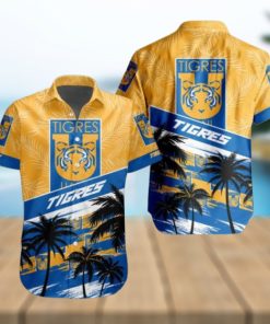 LIGA MX Tigres UANL Special Hawaiian Shirt