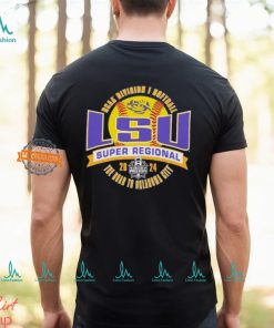 LSU Tigers 2024 NCAA Division I Softball Super Regional shirt